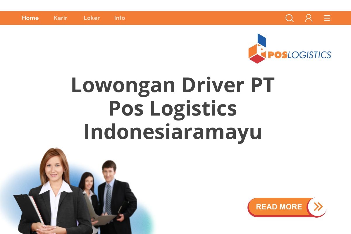 Lowongan Driver PT Pos Logistics Indonesiaramayu