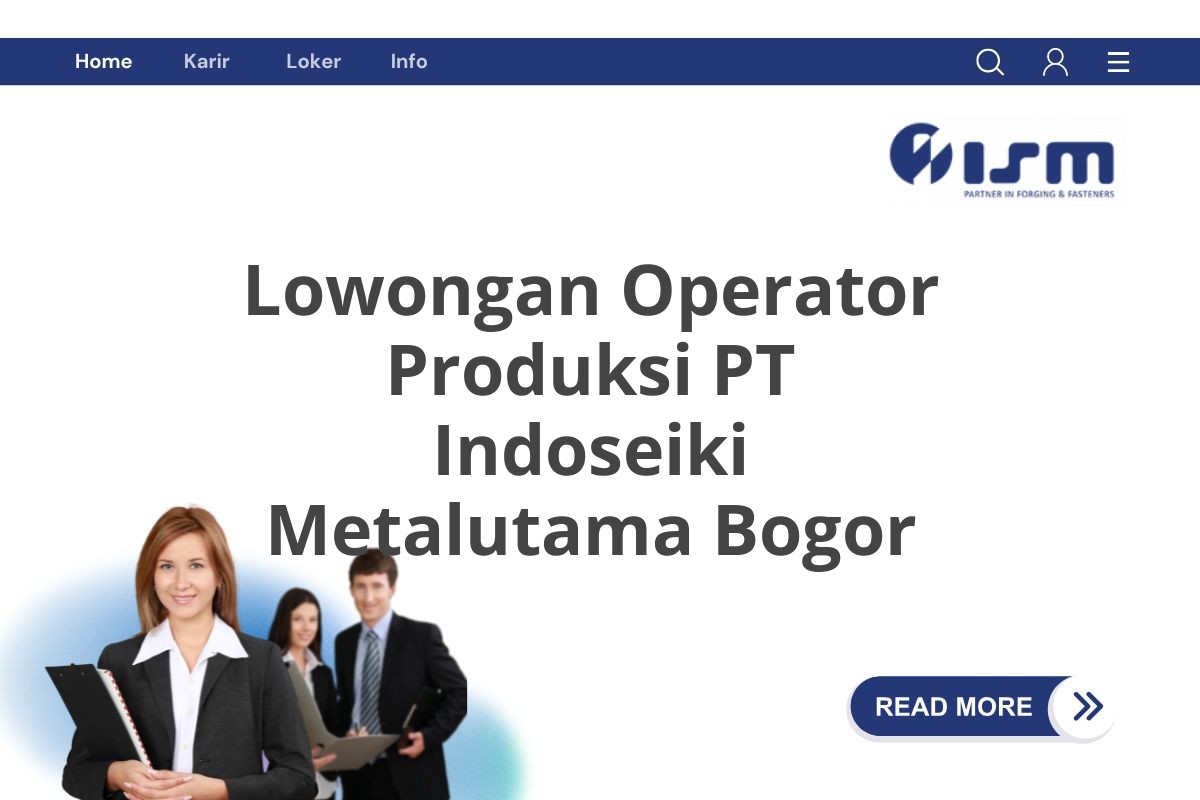 Lowongan Operator Produksi PT Indoseiki Metalutama Bogor