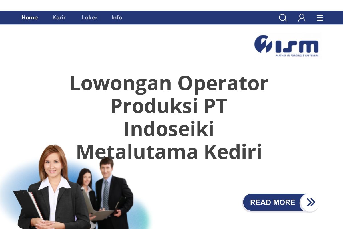 Lowongan Operator Produksi PT Indoseiki Metalutama Kediri