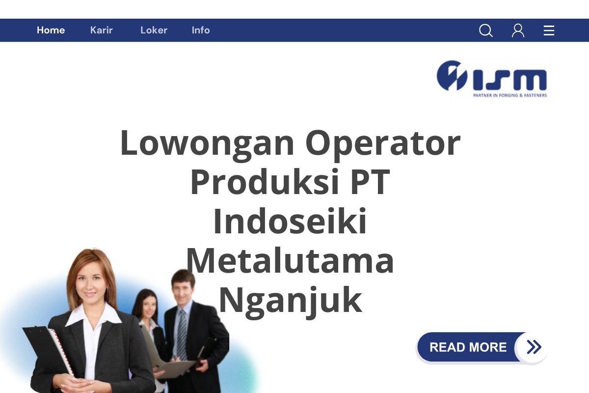 Lowongan Operator Produksi PT Indoseiki Metalutama Nganjuk
