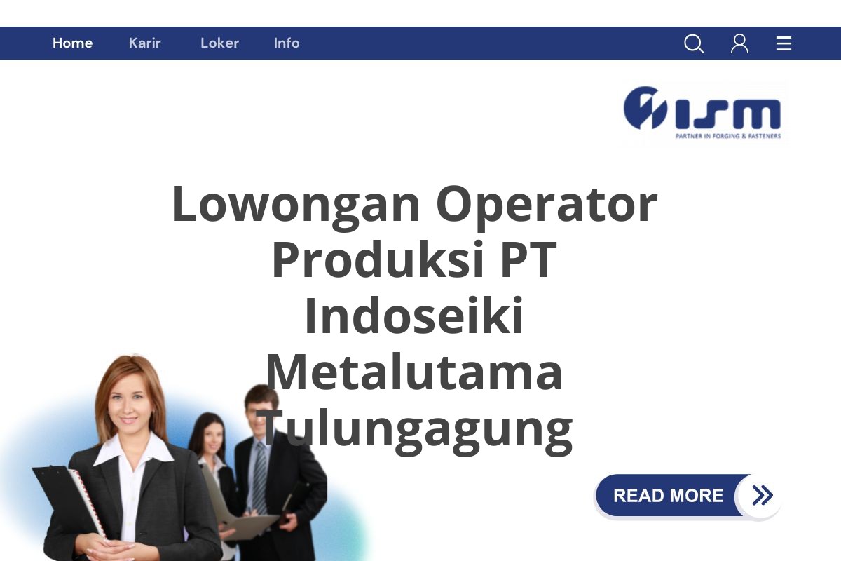 Lowongan Operator Produksi PT Indoseiki Metalutama Tulungagung