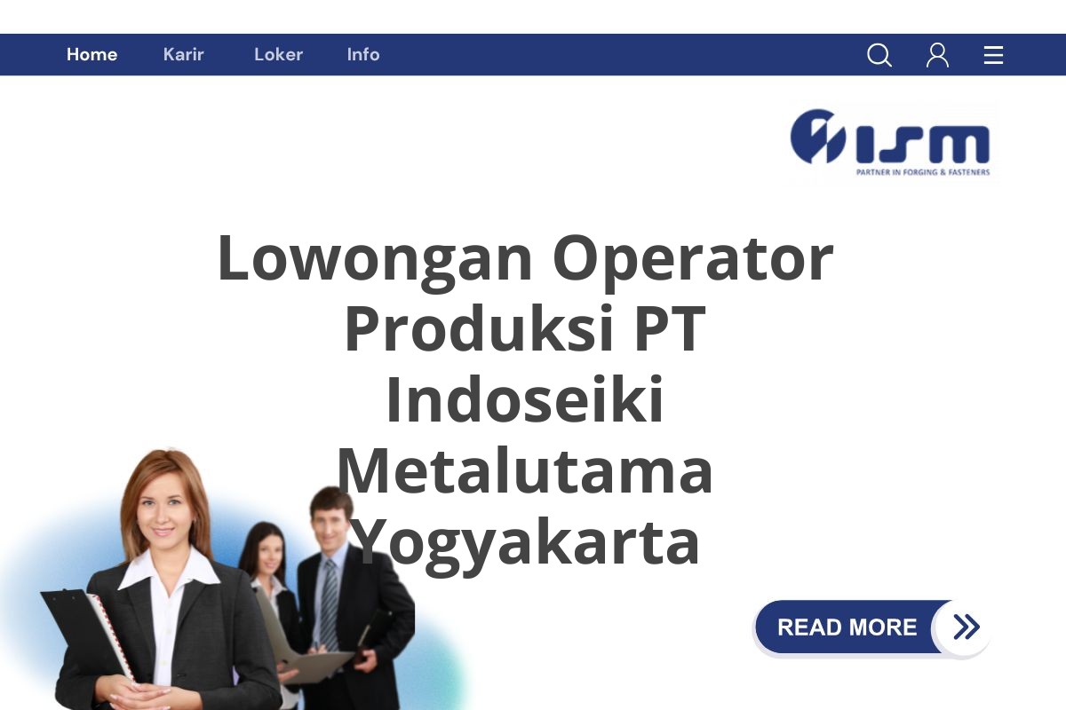 Lowongan Operator Produksi PT Indoseiki Metalutama Yogyakarta