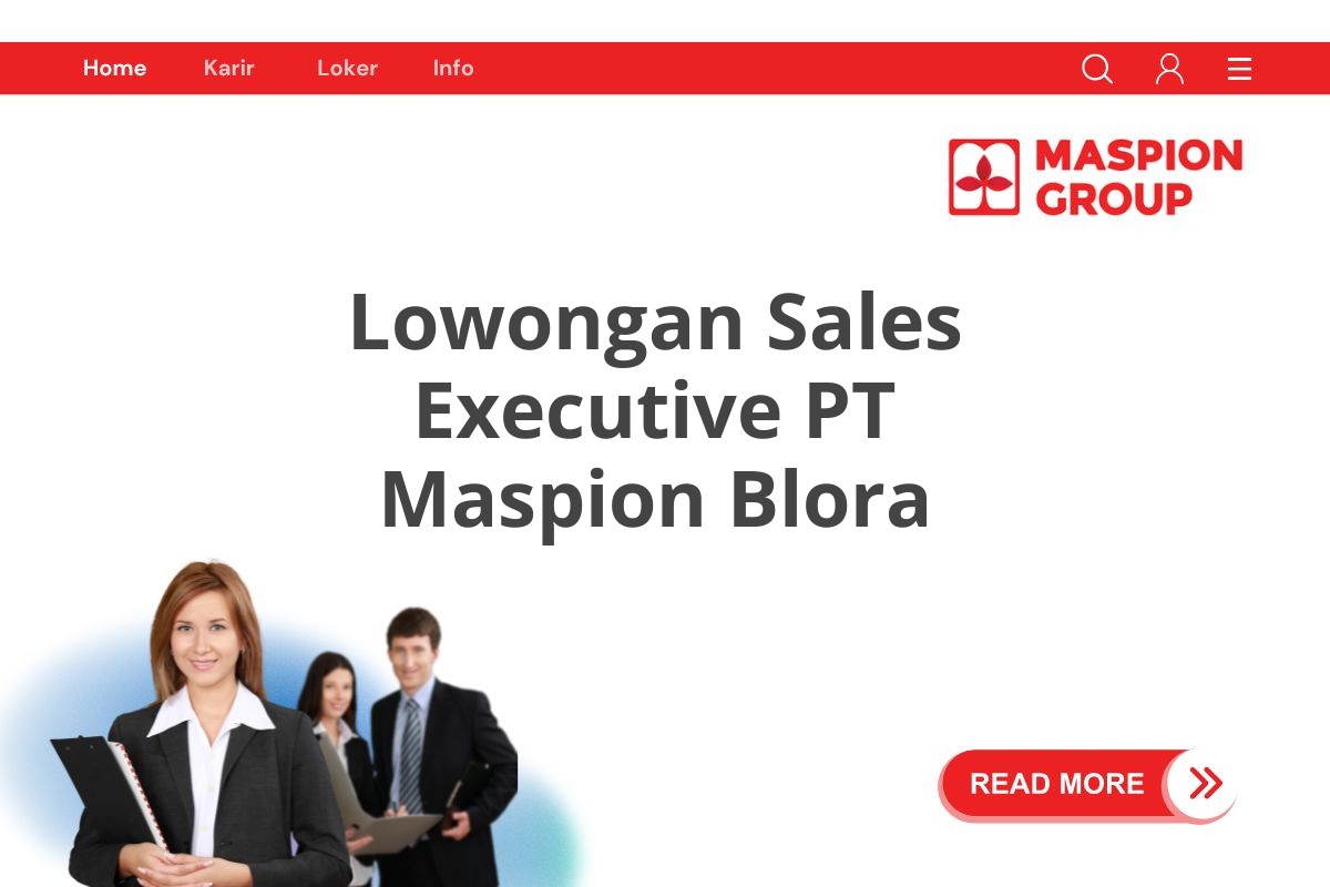 Lowongan Sales Executive PT Maspion Blora